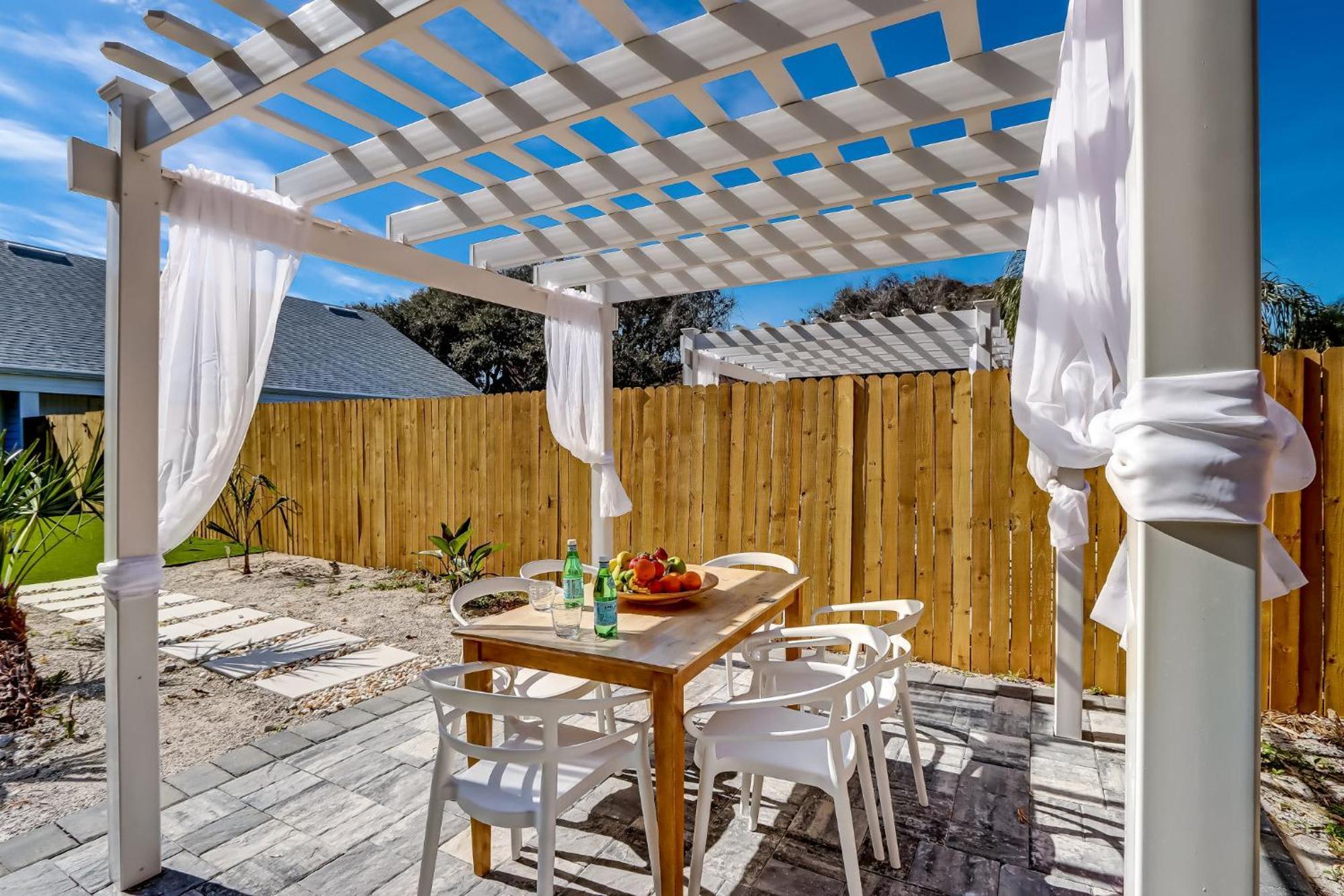 Classy Bohemian Beach Cabana- Close To Beach St. Augustine Esterno foto